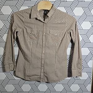 Wrangler Retro Pearl Snap long sleeve shirt size xl